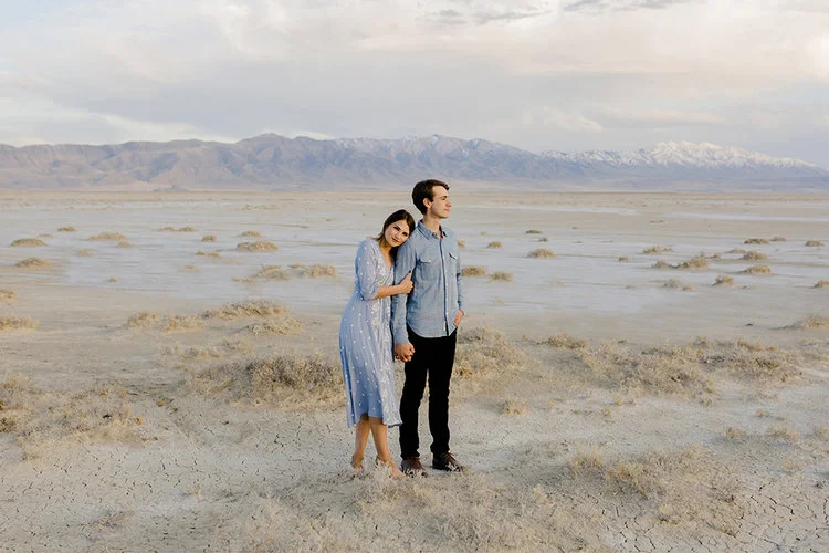 Utah Desert Engagements by Alixann Loosle