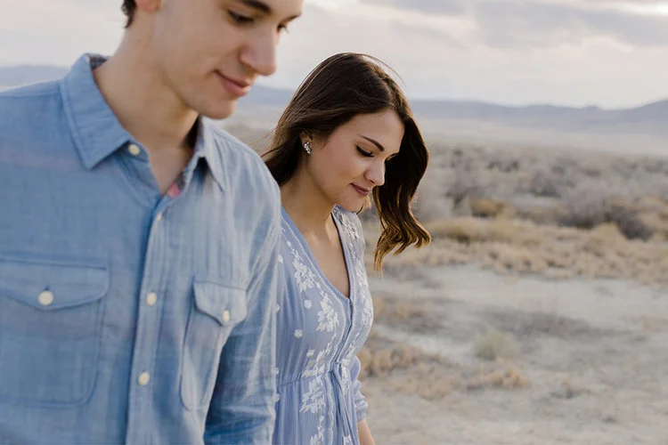 Utah Desert Engagements by Alixann Loosle