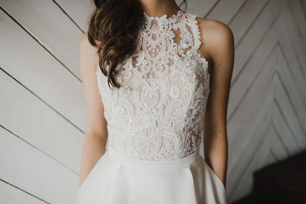 lace wedding dress