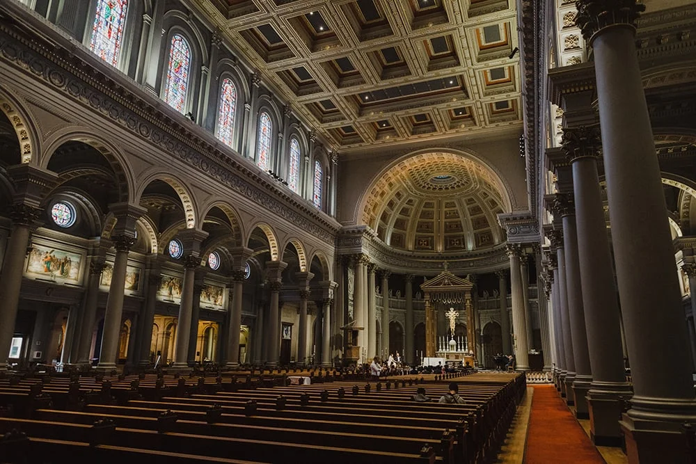 St. Ignatius Church Wedding by Alixann Loosle