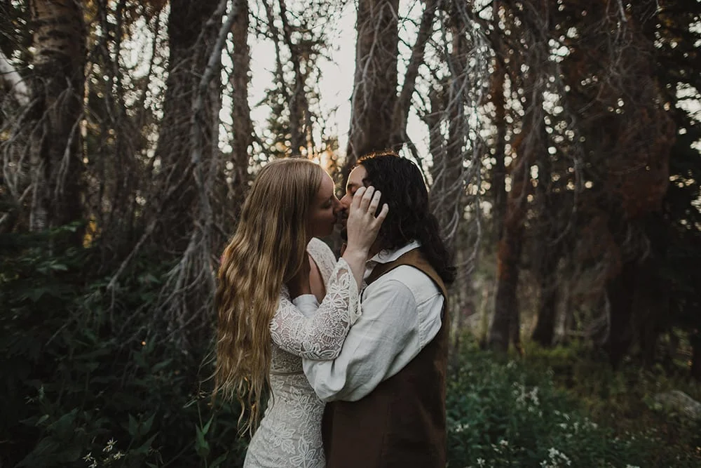 Albion Basin Elopement by Alixann Loosle