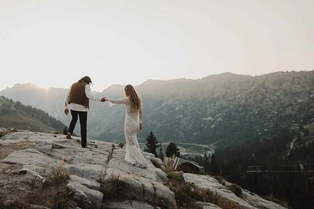 Albion Basin Elopement by Alixann Loosle