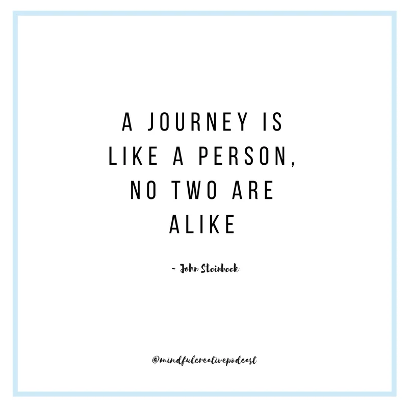 Do you ever feel like there is something missing in your creative journey? Do you constantly look for inspiration from others in order to take action? Click to listen to Episode 6 of The Mindful Creative Podcast.