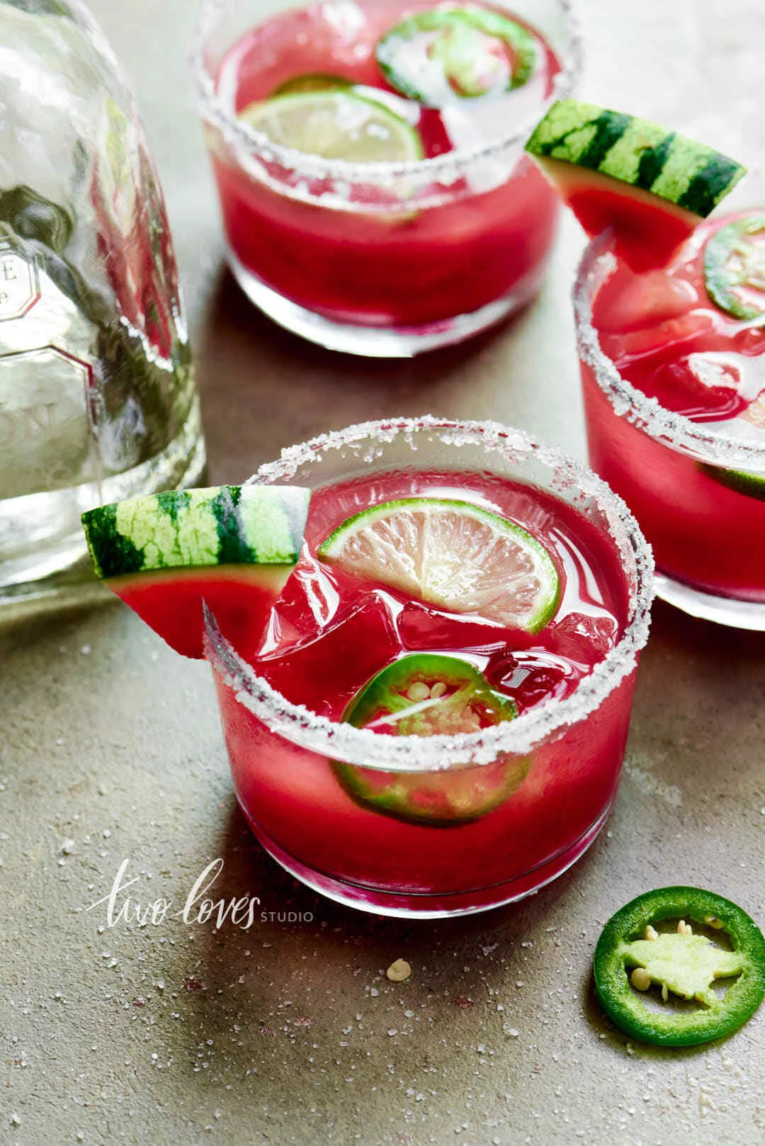 Minimalist Watermelon Photo Series