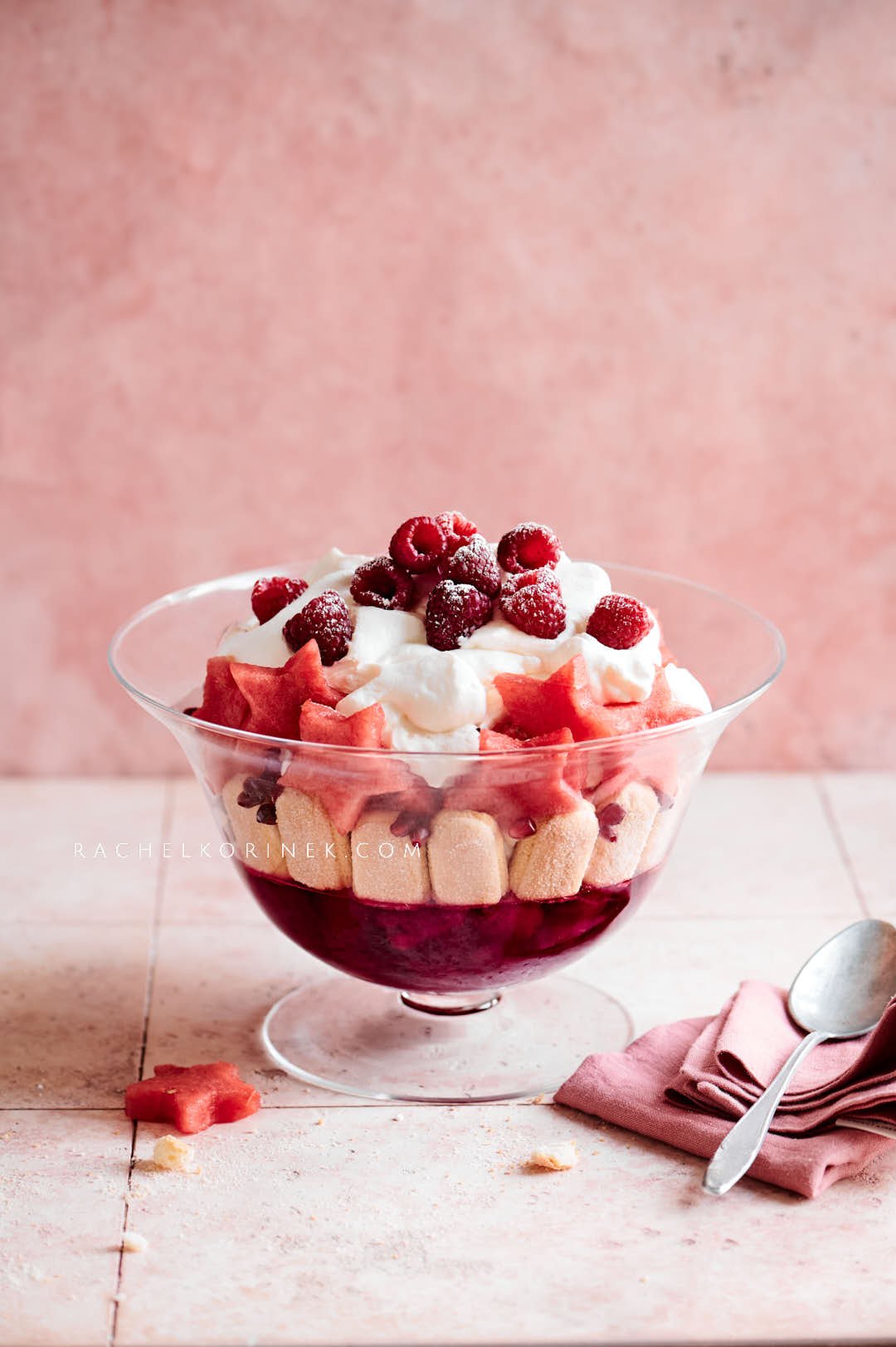 Star Pattern Textures in Food Photography Trifle Watermelon Stars.jpg