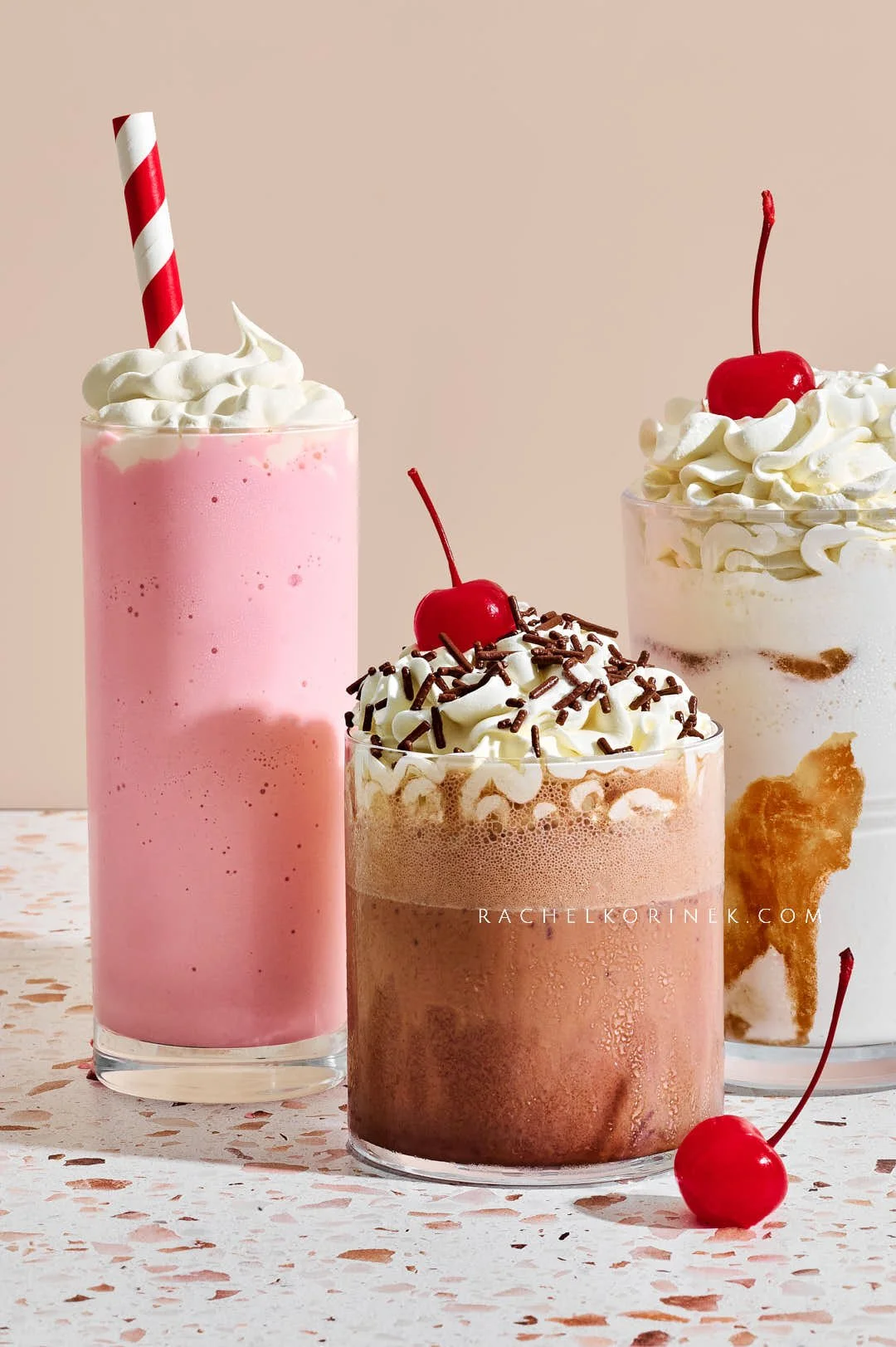 Trio of Milkshakes