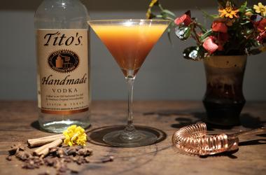 TITO'S PUMPKIN PIE MARTINI