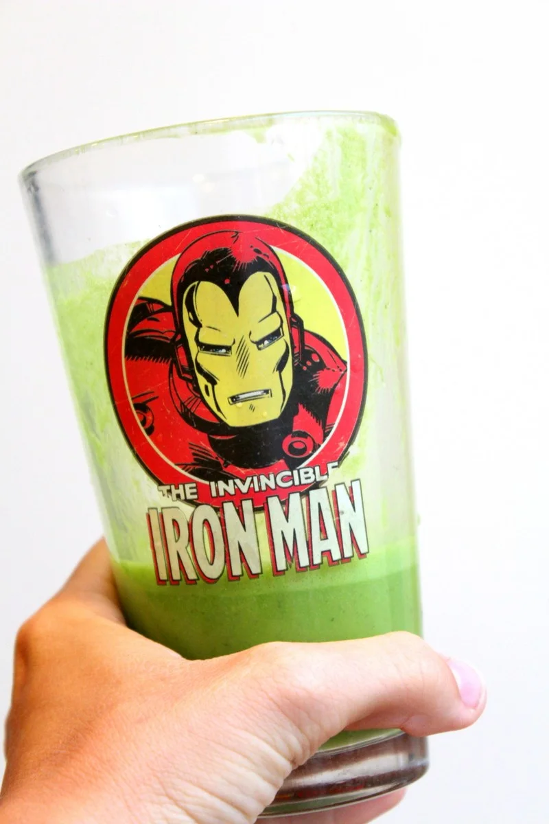 Iron man's green smoothie 
