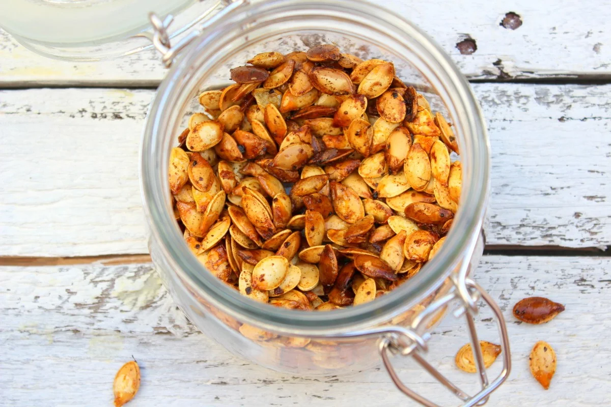 Smoked & spicy pepitas (pumpkin seeds) 