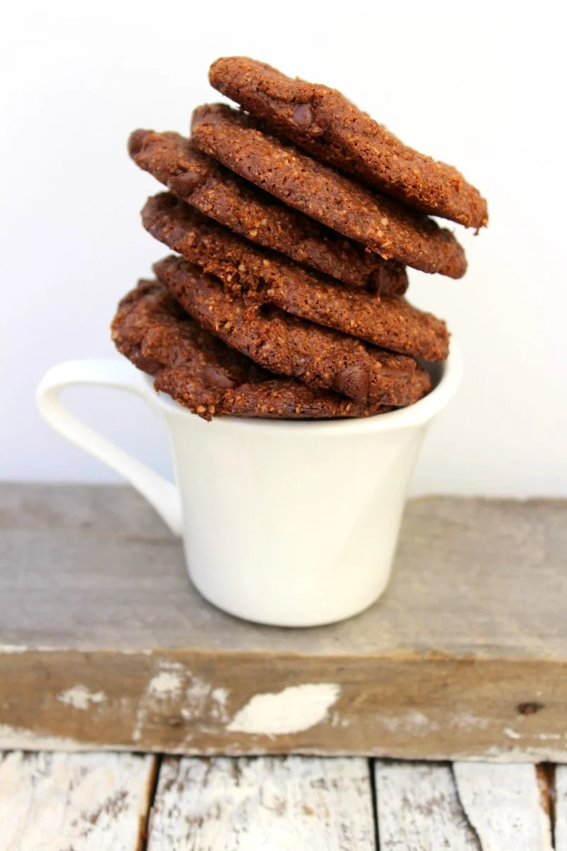 The "free" DOUBLE chocolate oatmeal cookies