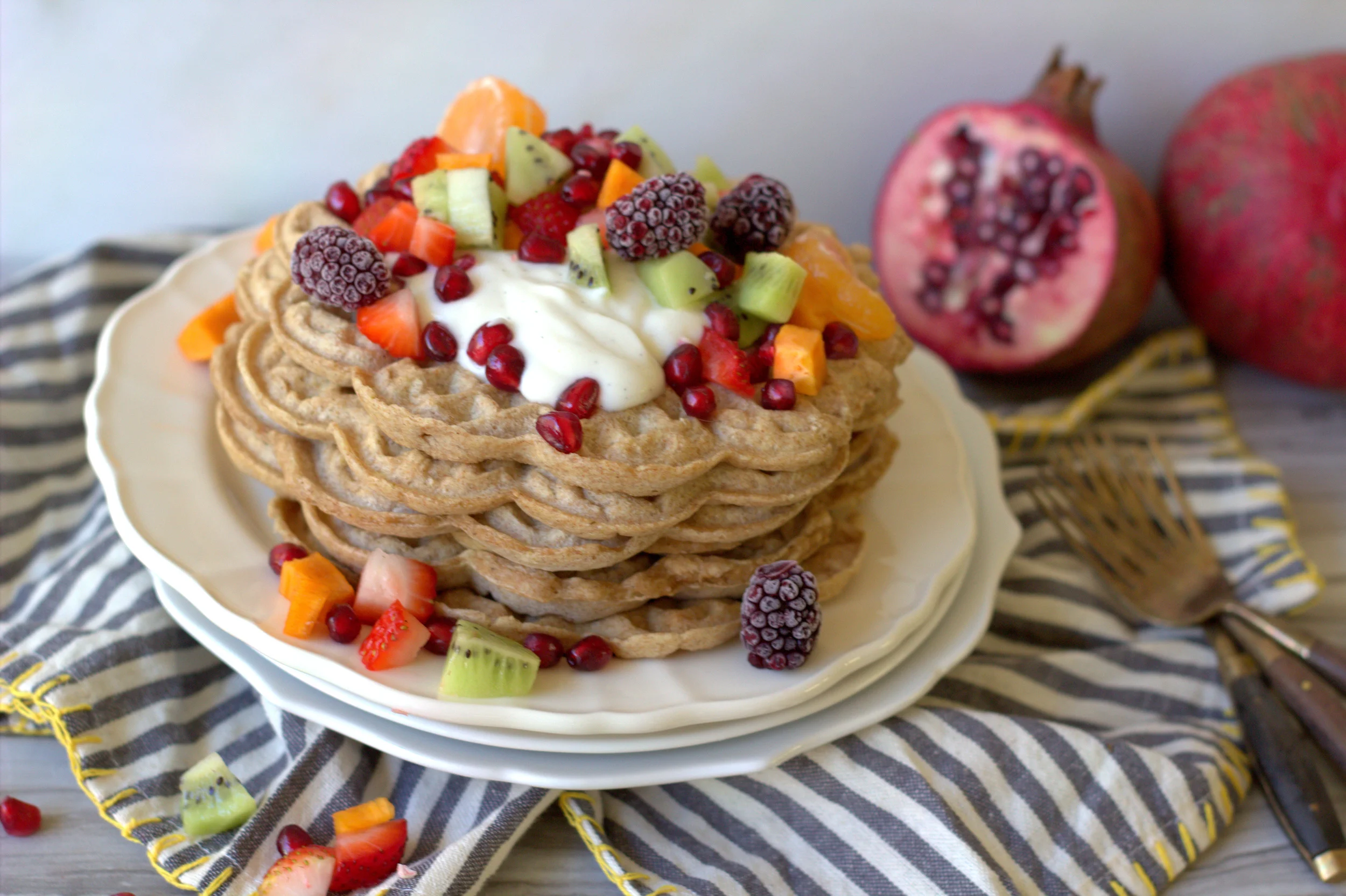 WHOLESOME waffles (VEGAN)