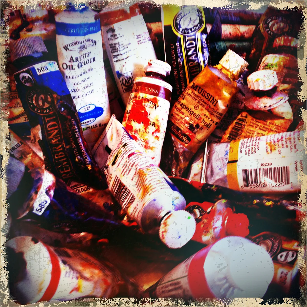 Not unlike an artist's life