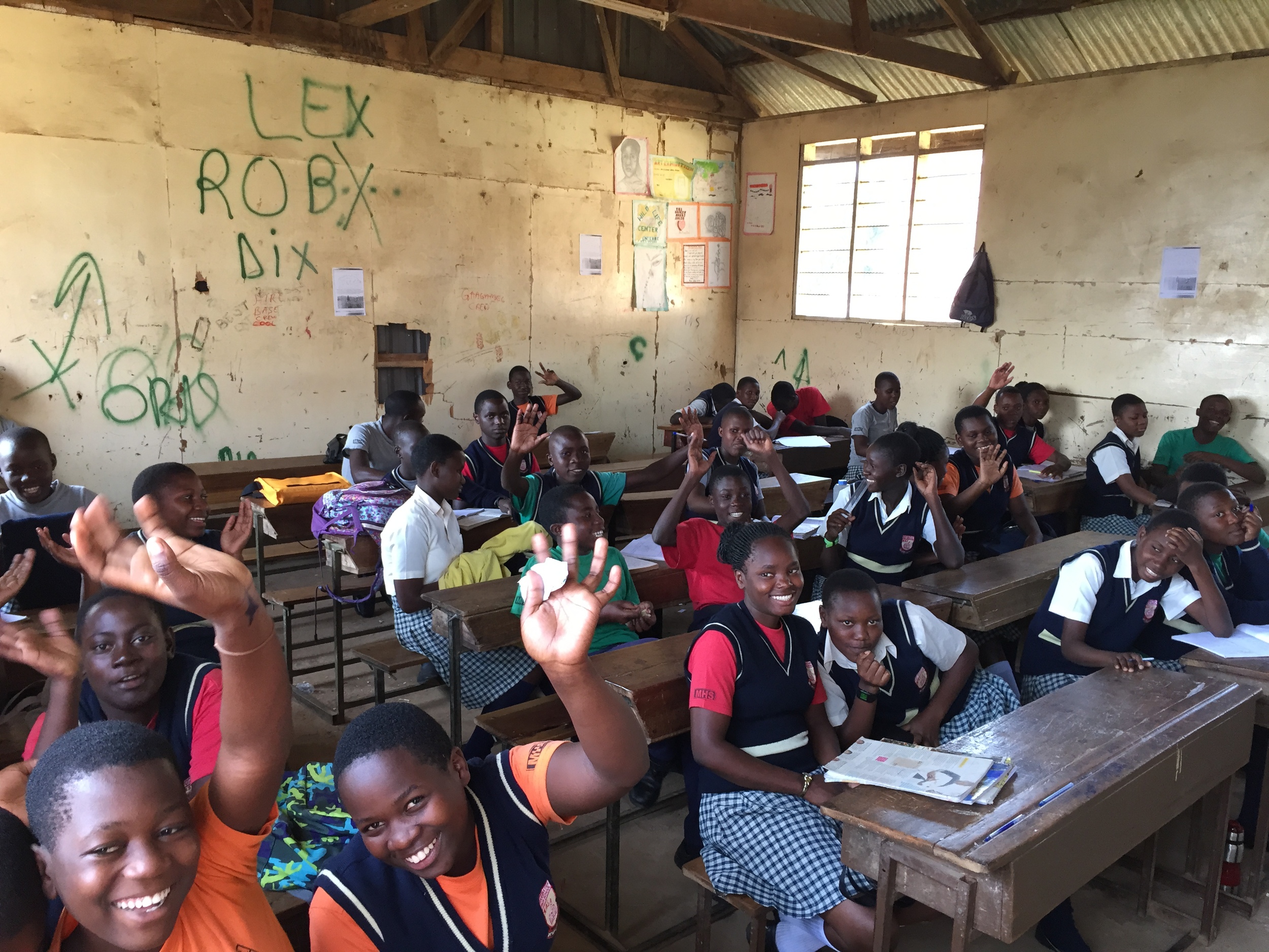  UGANDA: [School Visit] This is Maranatha High School -a ministry of Gaba Community Church. Gaba believes and teaches that changing the world will start with building transformational leaders for the future. &nbsp;This is done through spiritual, phys