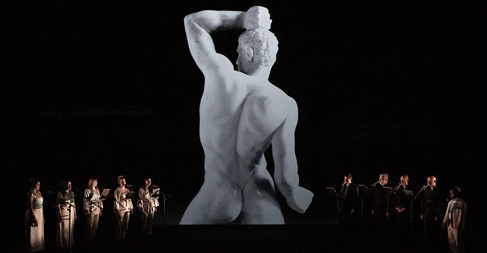 Triptych (Eyes of One on Another)