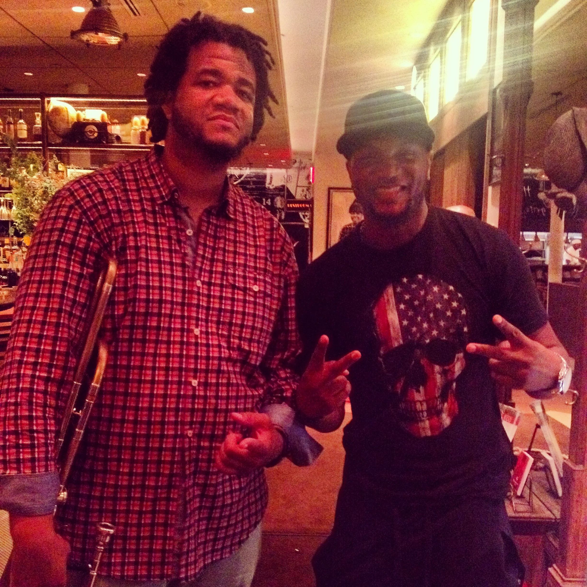  My man bassist  Nate Jones  (Trey Songz, among many others) at Red Rooster in Harlem! &nbsp;He's taught me a bunch in conversations and the time we've spent on the bandstand, probably more than he realizes, given the short time we've known each othe