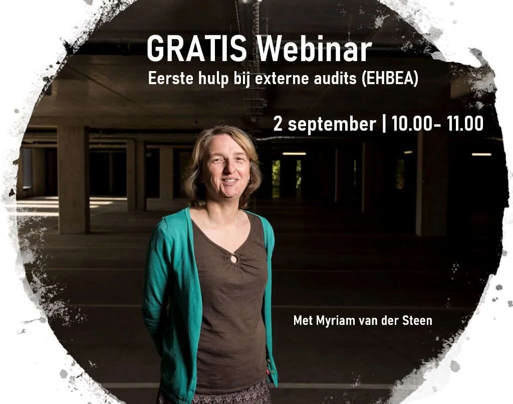Gratis Webinar: Eerste hulp bij externe audits EHBEA