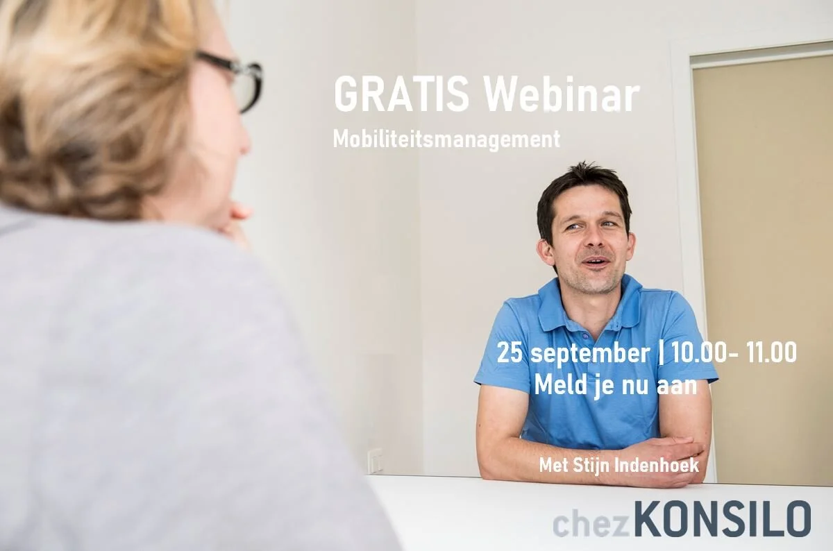 Gratis Live Webinar: Mobiliteitsmanagement