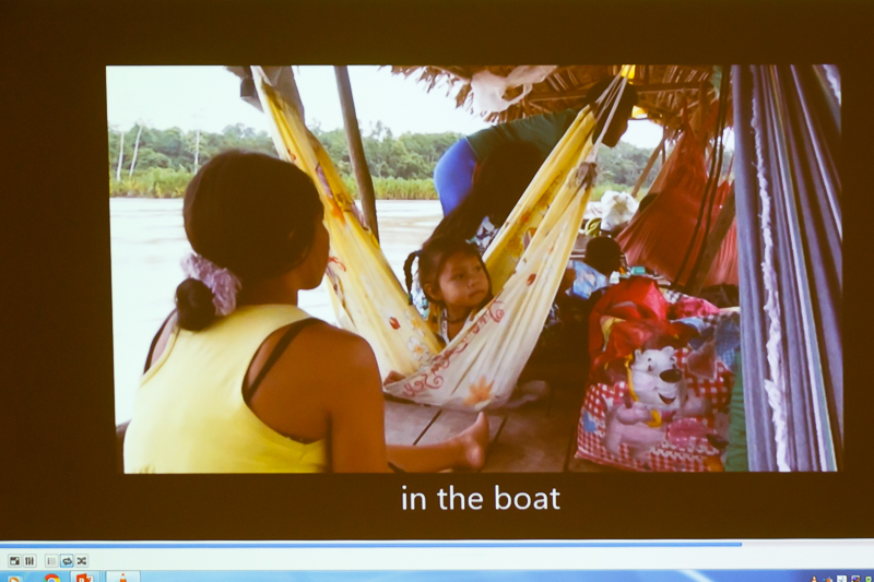A still from Vera's film about her time spent with the indigenous communities in Amazonia and in the Xingu National Park.
