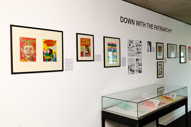 "There is an Alternative: Critical Comics and Cartoons" at the Templman Library at the University of Kent until 1 July 2016