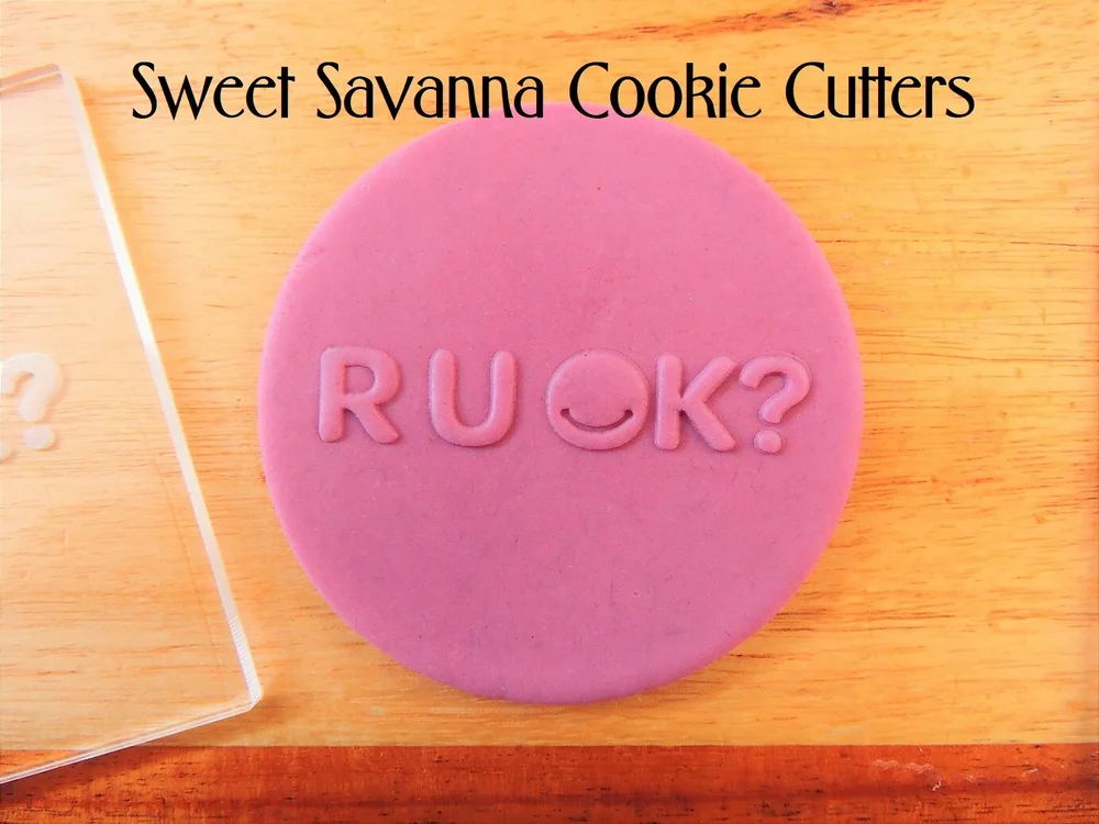 R U Ok Fondant Debosser Sweet Savanna Cookie Cutters