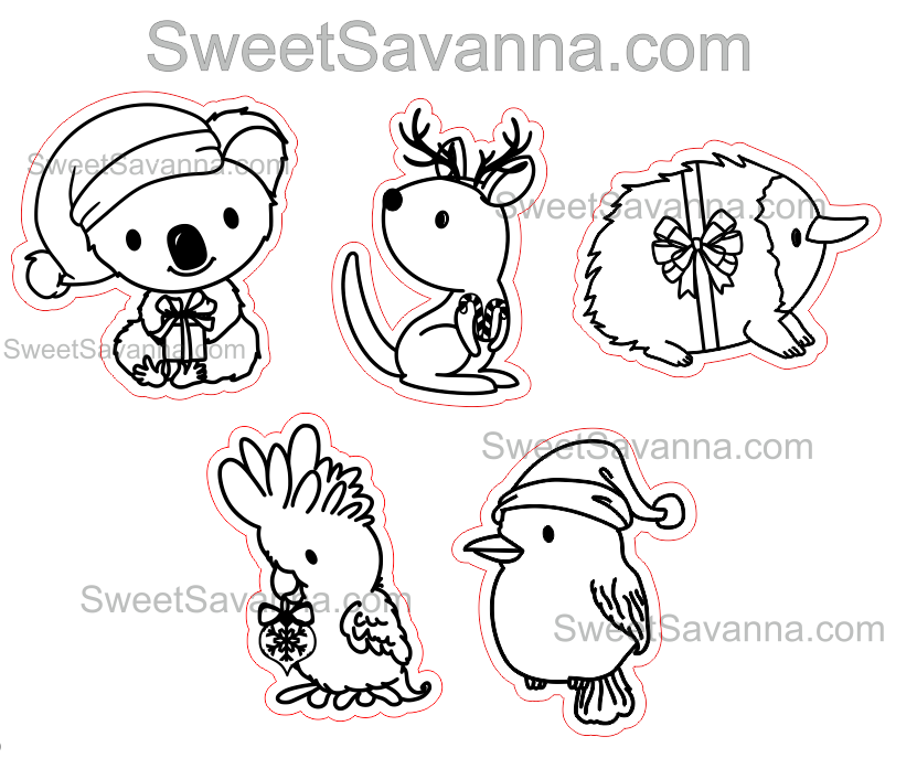 australian-animals-christmas-fondant-debossers.png