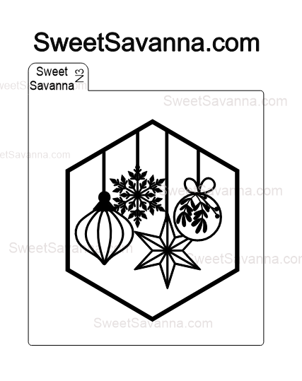 hexagon-christmas-fondant-debosser.png