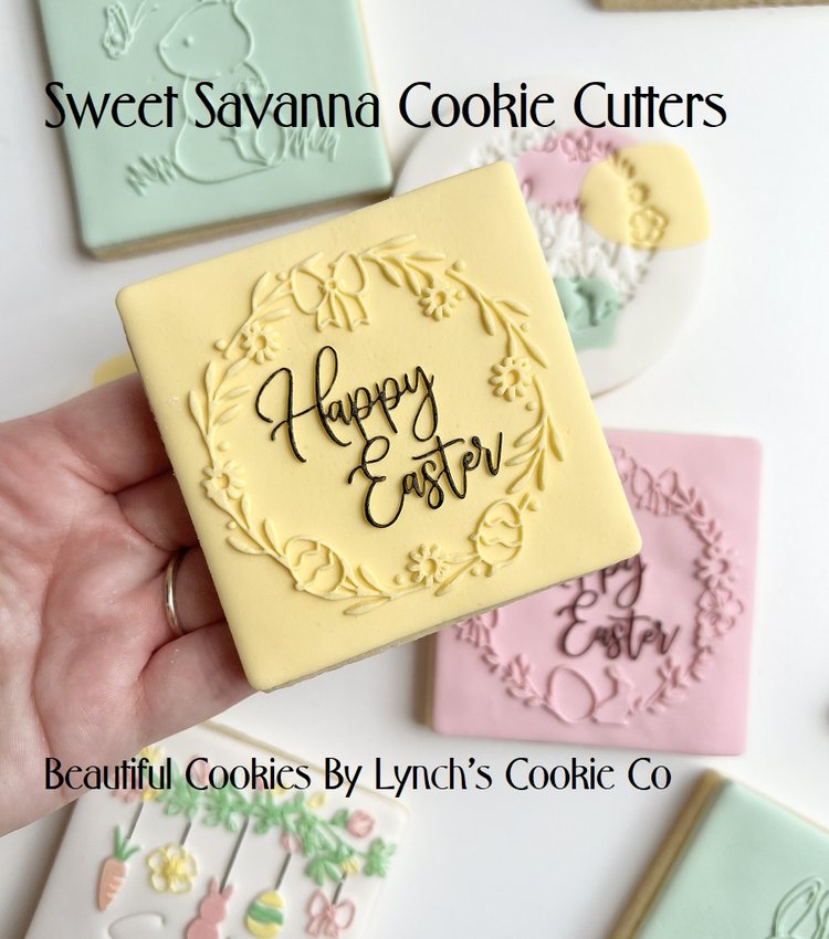 EASTER Themed Cutters, Debossers & Embossers — Sweet Savanna Cookie Cutters