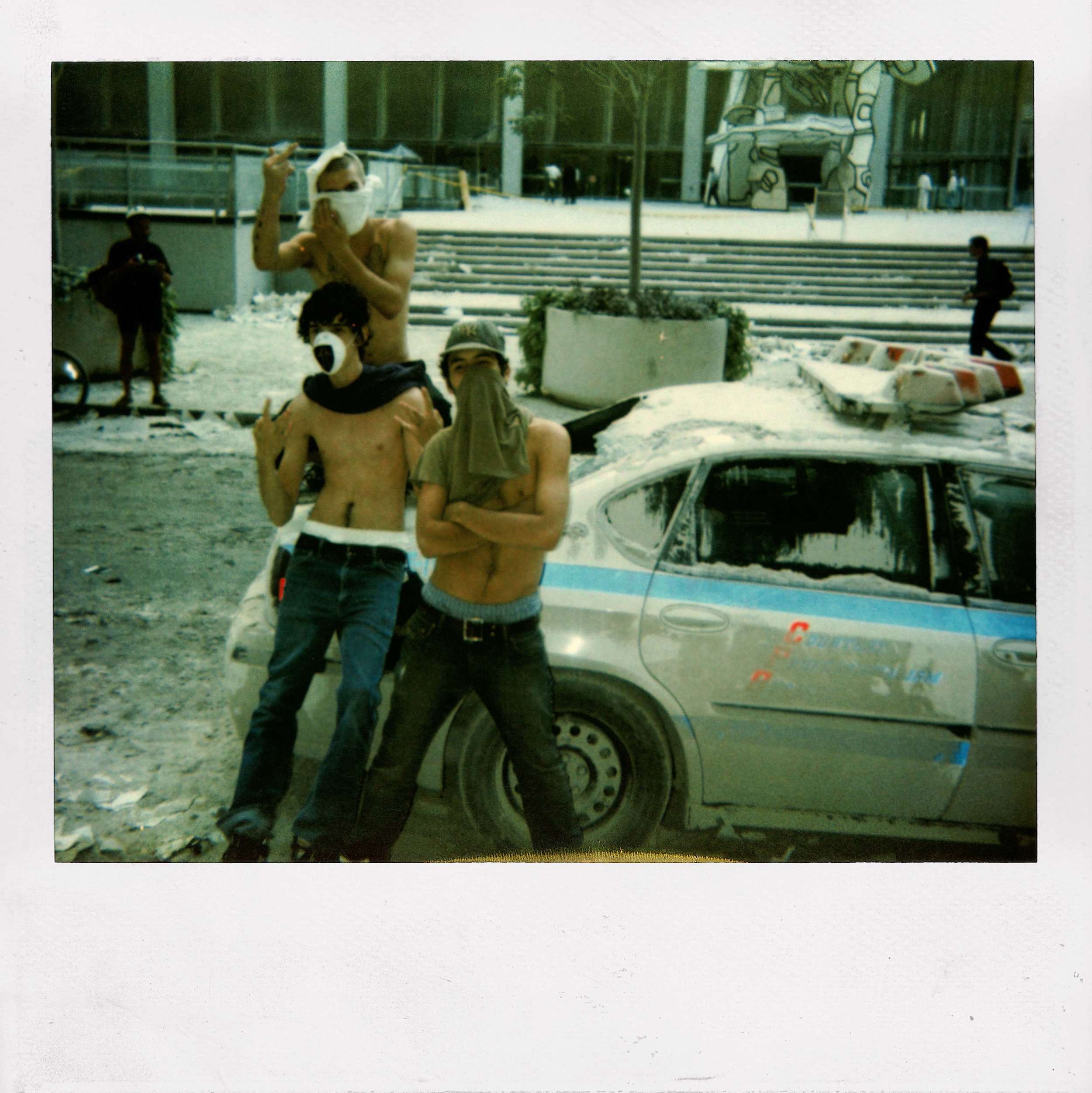 Untitled (Polaroid #17), 2005. C-Print, 20×20 inches. Courtesy of the Dash Snow Archive, New York City.