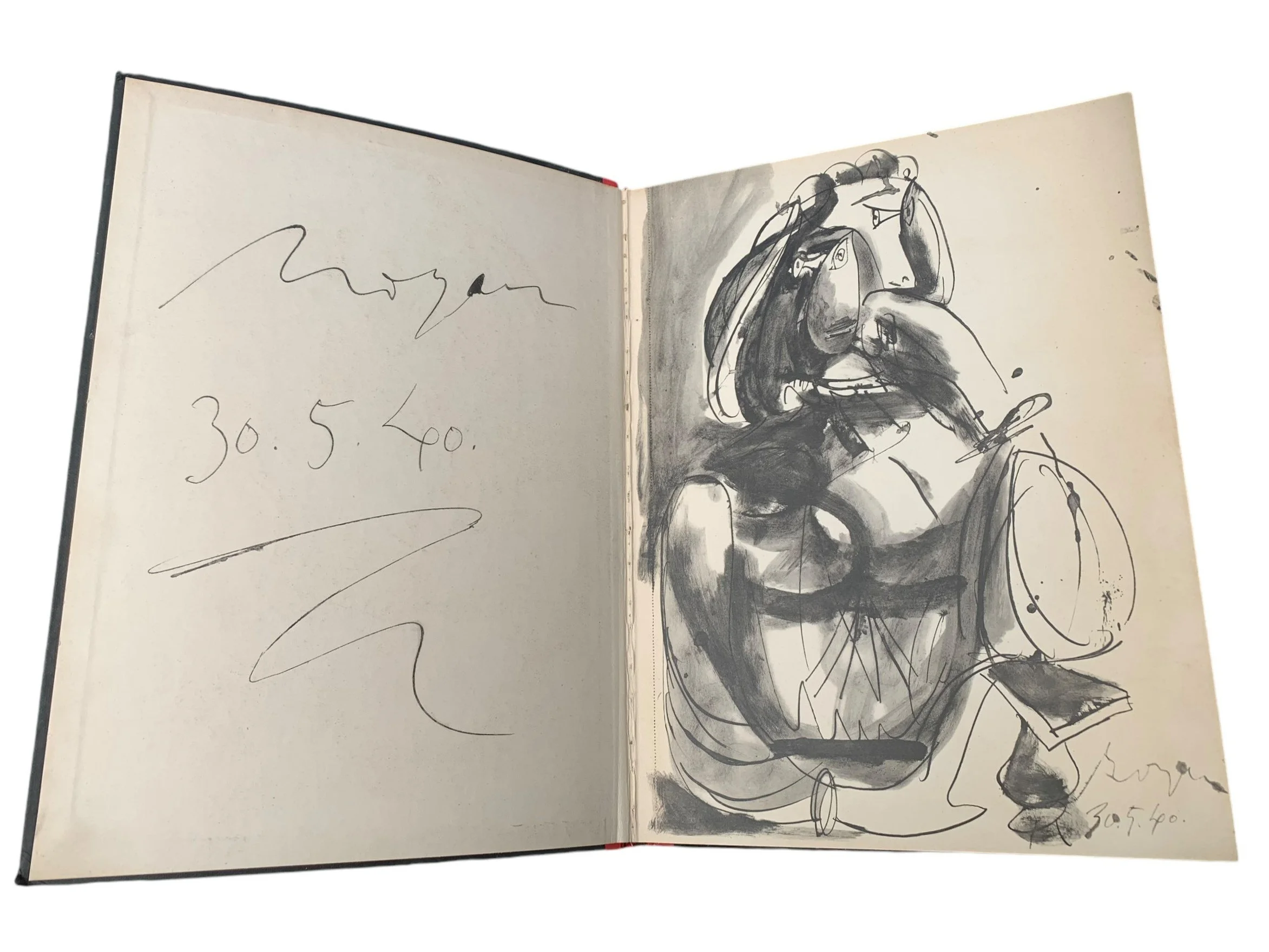 Pablo Picasso : Carnet de dessins, 1948