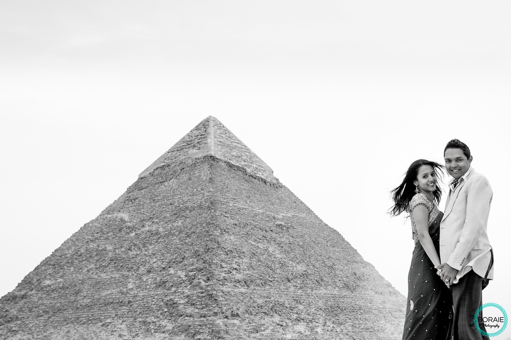 Egypt wedding pyramid 