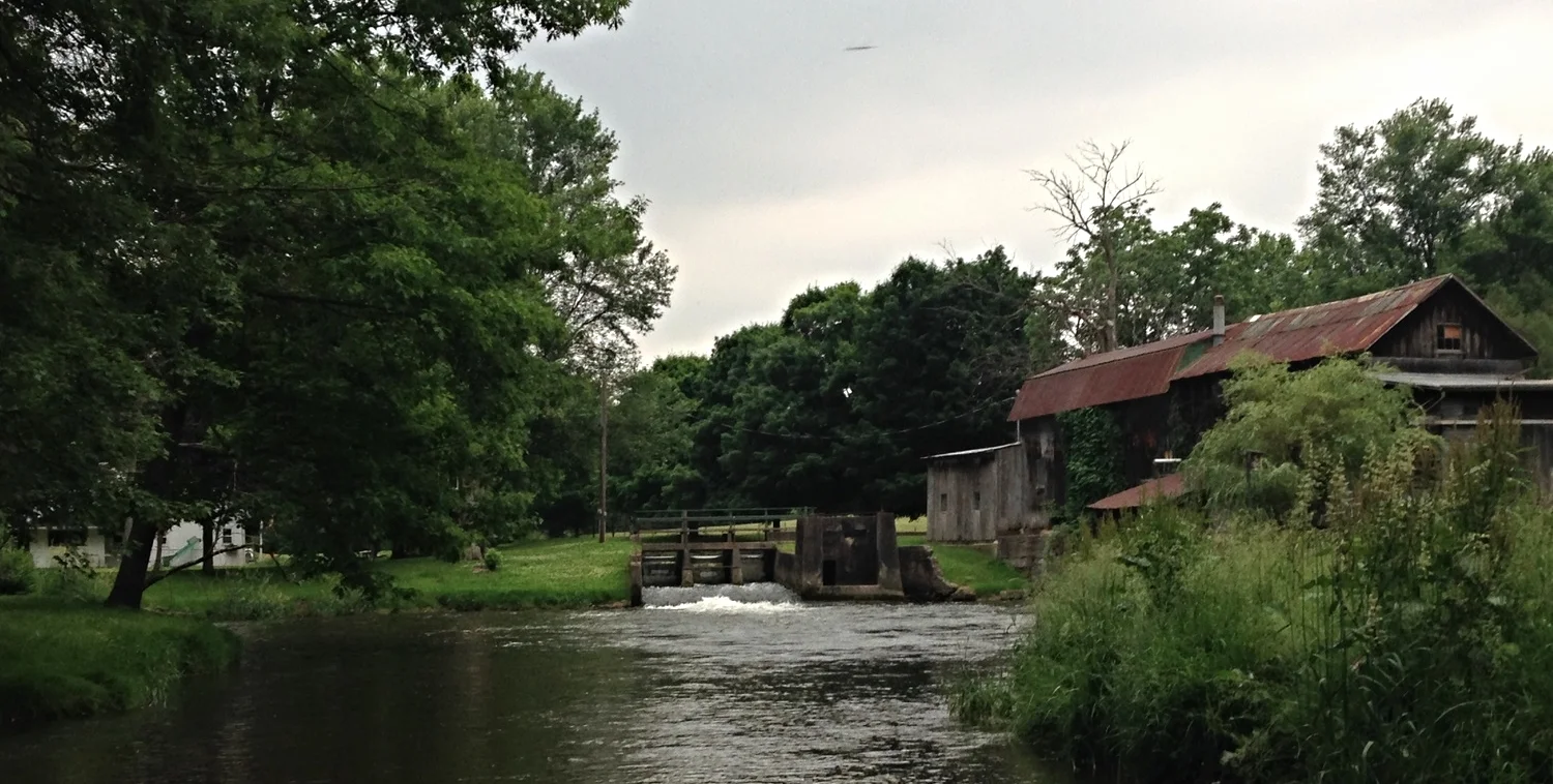 The Little Elkhart RiverThe Little Elkhart rises in LaGrange County and flows northwestward into Elkhart County before losing its identity by draining into the St. Joseph River in Bristol. Along this relatively brief distance it meanders through cro…