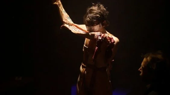 Eleni Tsamadia / Nikos Stathopoulos | performance Re_Formance performance art festival Organised and curated by C.A.S.A. at Booze Cooperativa June 8 - June 18, 2014