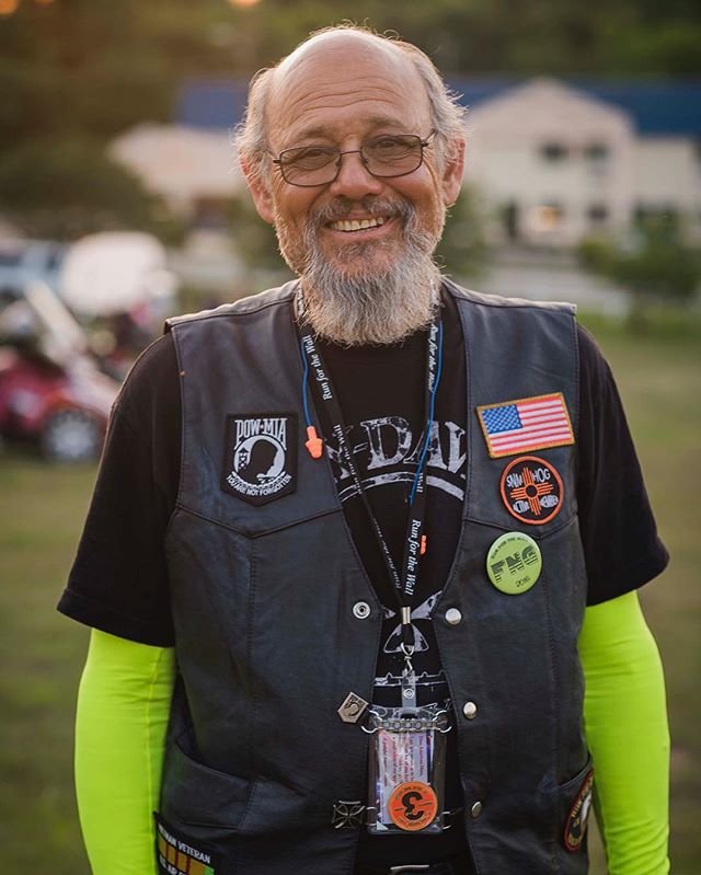 Harrold was spit on when he returned home from serving in the Vietnam war. Riding across the country on #rftw has shown him shown him that people care and are grateful for his service. He rides in memory of fallen soldiers and for those serving now..