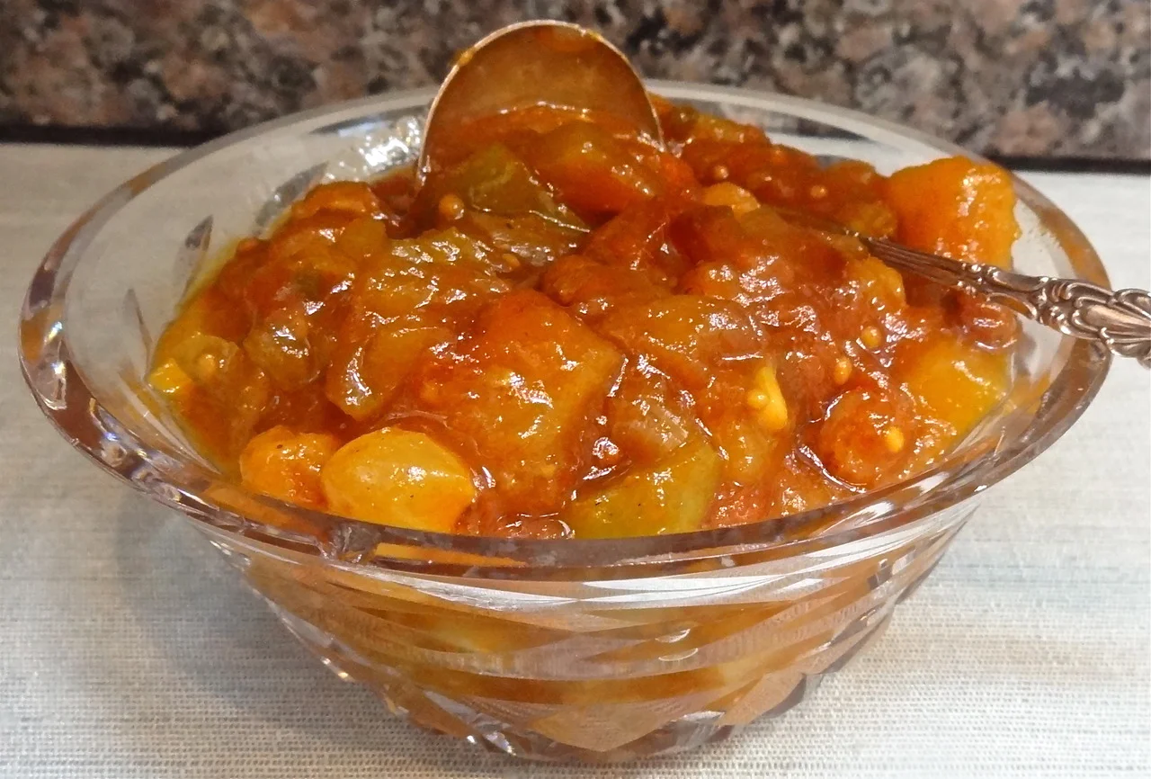 Tomato And Pear Chutney