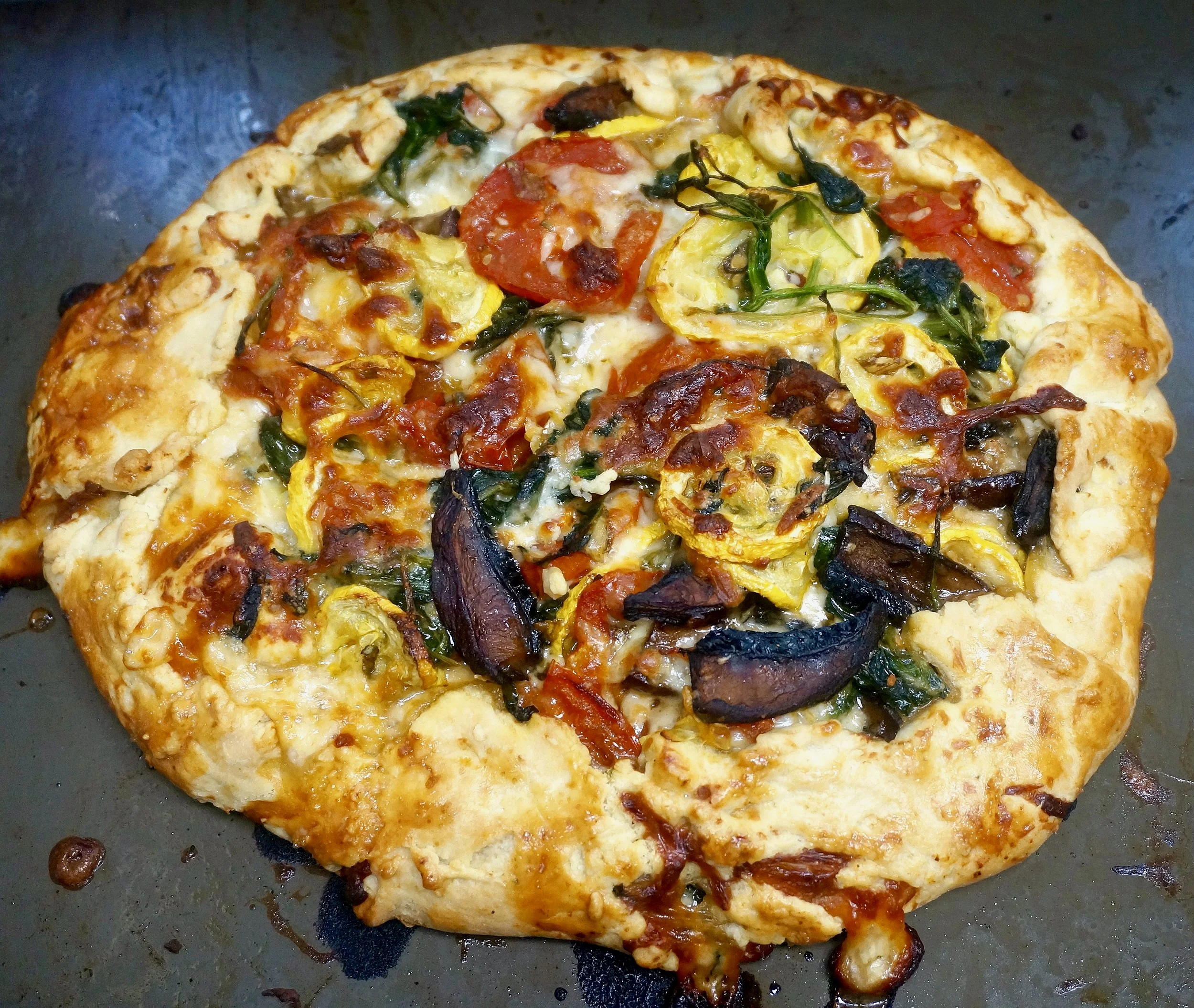 Roasted Vegetable Galette