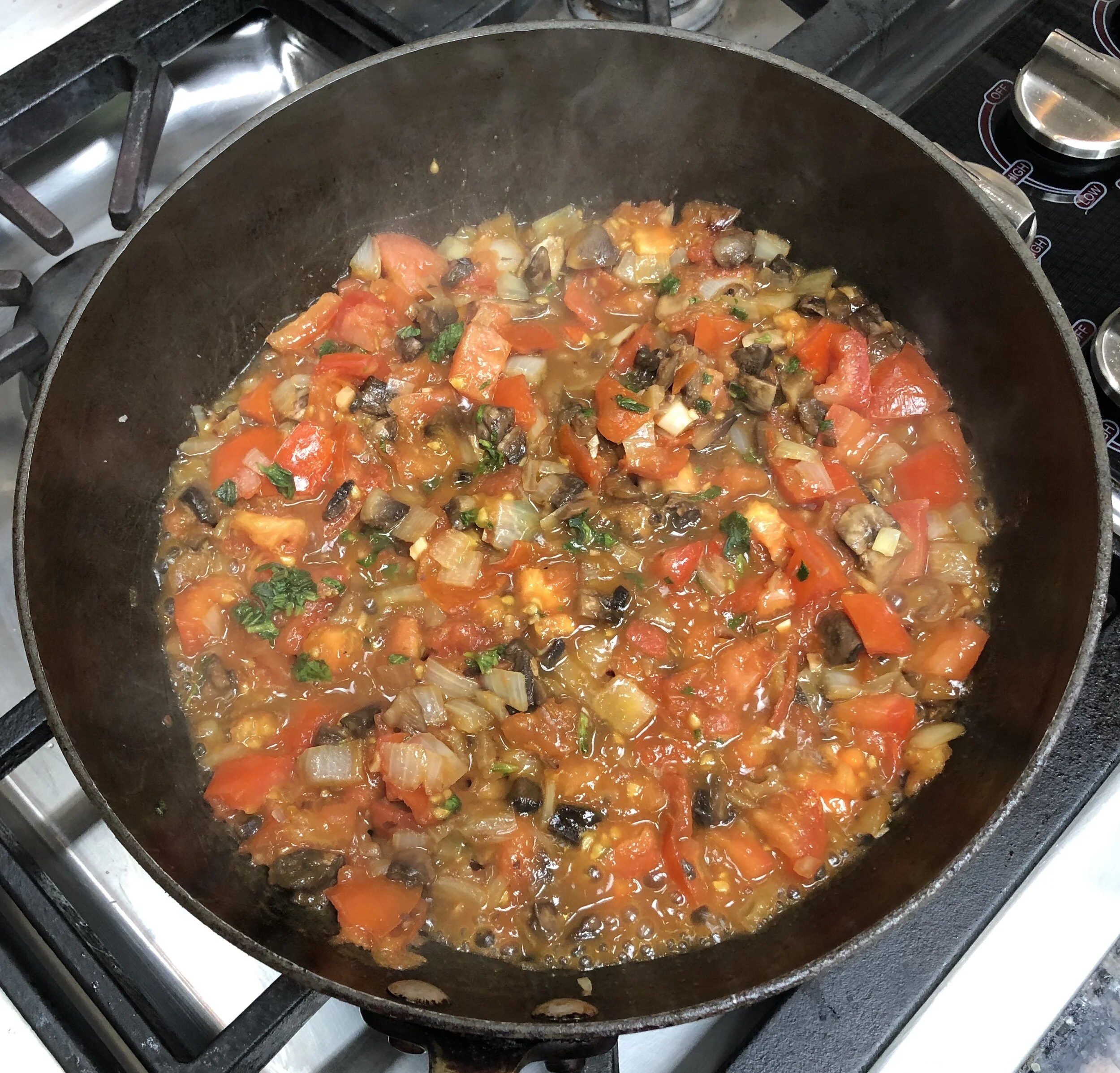 tomatomushroom sauce — Kosher Recipes — Ronnie Fein