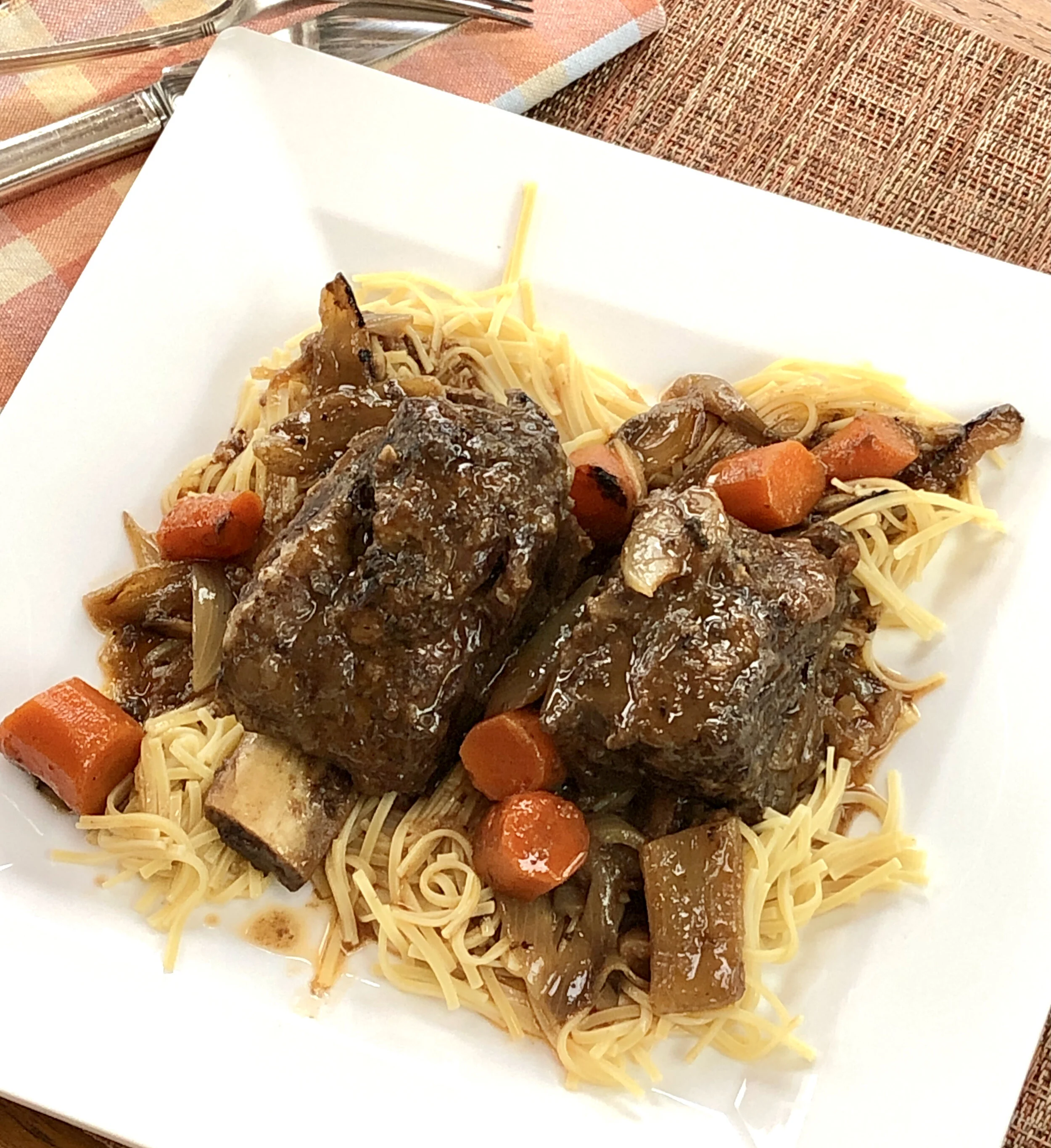 Braised Short Ribs with Harissa — Ronnie Fein