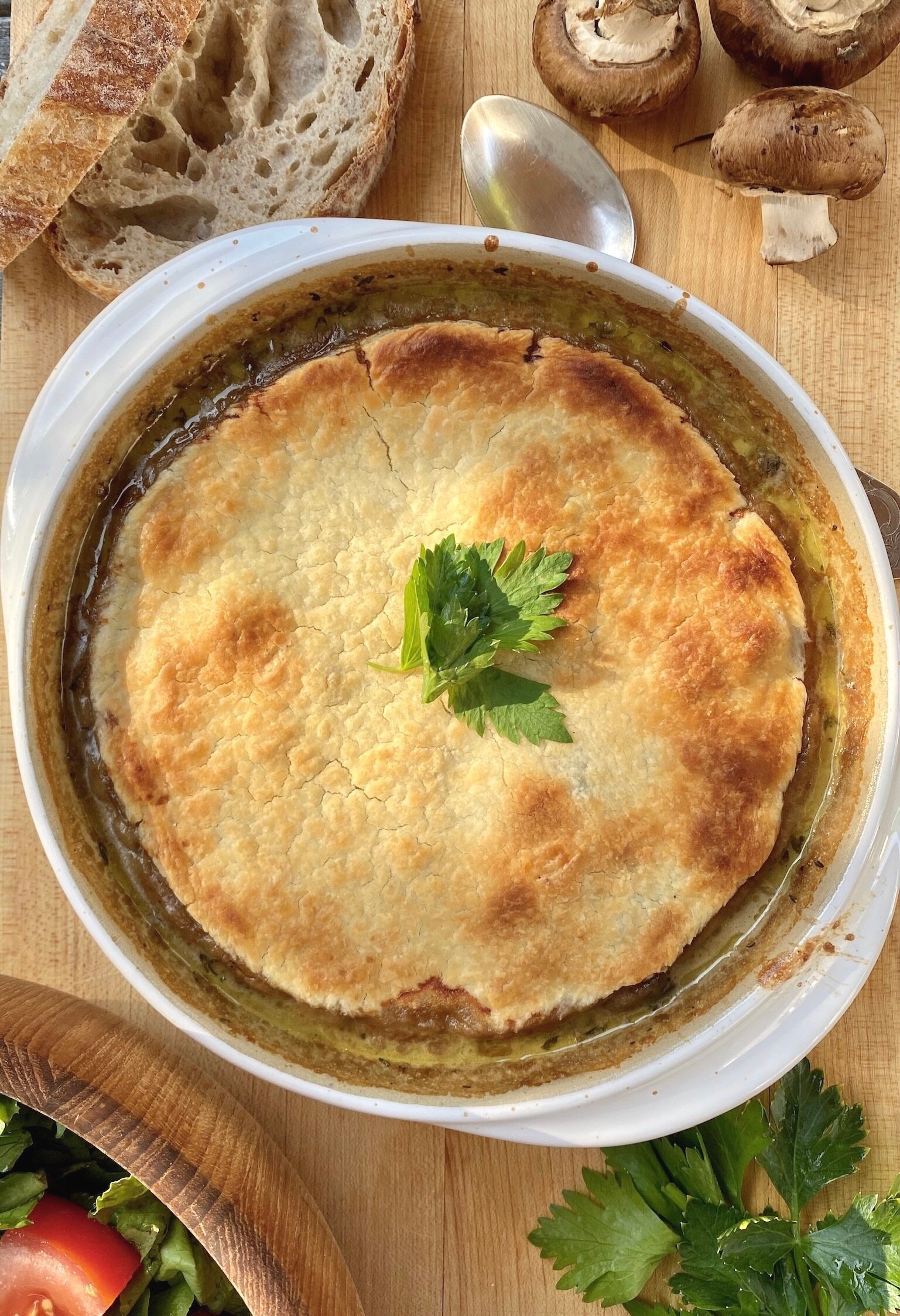 Mushroom Pot Pie — Ronnie Fein