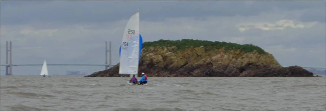 Boats approaching Denny Island
