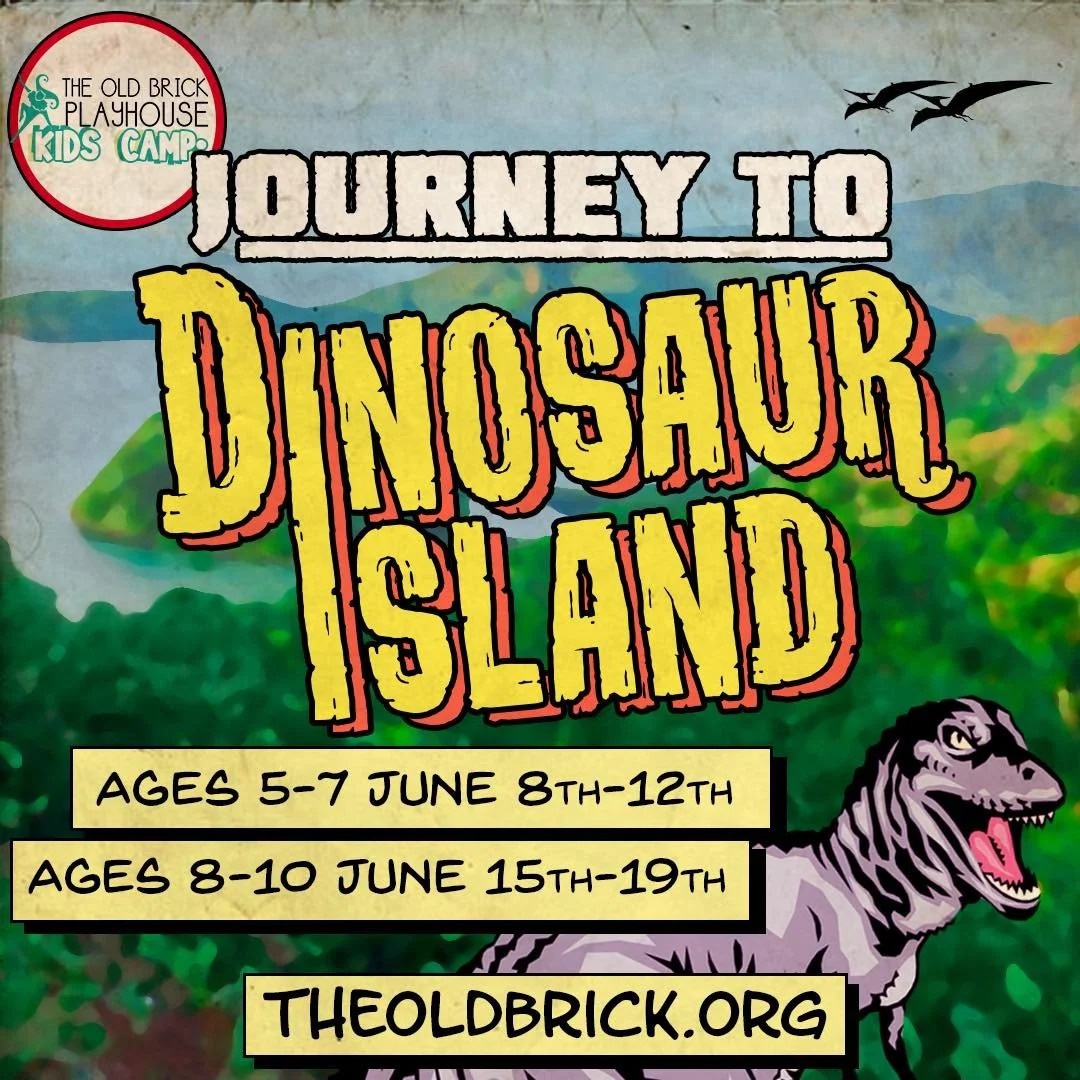 Join us this summer as we Journey to Dinosaur Island!

Join us for an exciting journey where kids mix their love adventure, discovery, and acting! At the Old Brick Kids Camp, young explorers will travel to mysterious worlds and search for live dinosa
