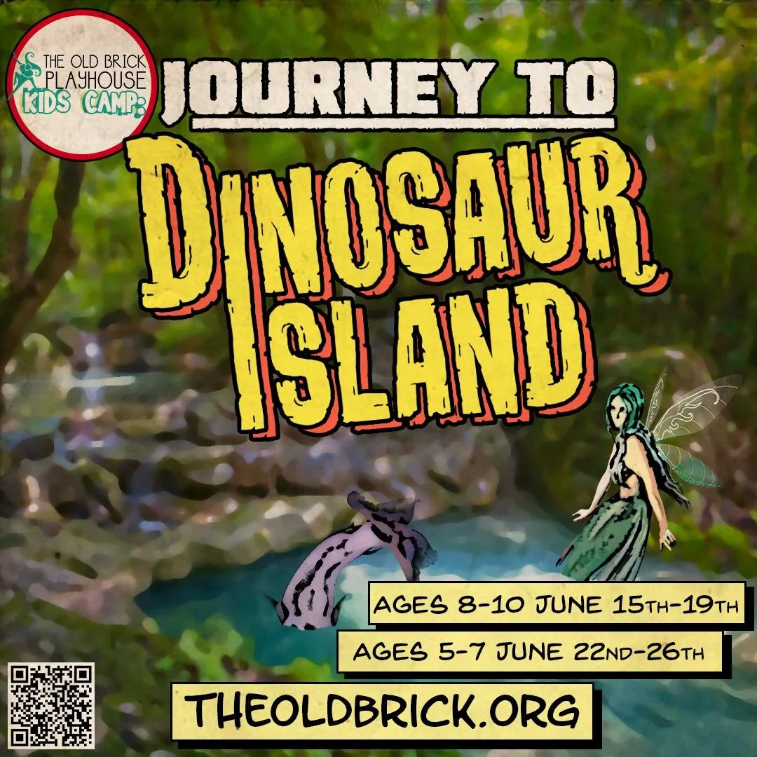 Spots are filling fast!

Join us on an adventure to a fantastical island forgotten by time, where mermaids frolic and dinosaurs roam! Explore art, theatre, music and dance like no one has before at the Old Brick Kids Camp as we Journey To Dinosaur Is