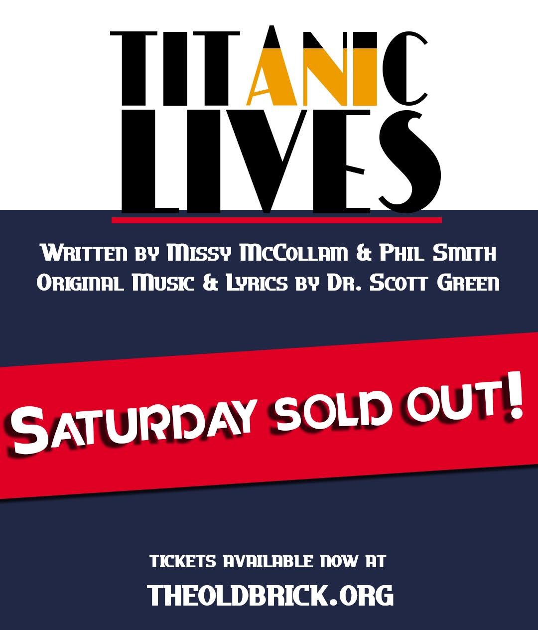 Tickets for Thursday AND SATURDAY are all gone!!

Head on over to theoldbrickplayhouse.org/shop right now to get your tickets while there are still tickets left to get! 

#oldbrickplayhouse #theatre #westvirginia #obp #art #randolphcounty #theater #a