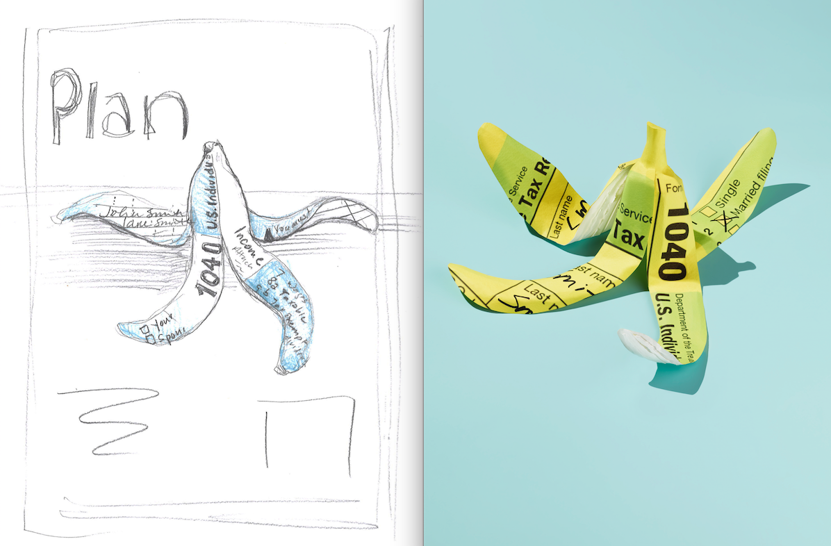 Concept to Final: Tax Slip Up