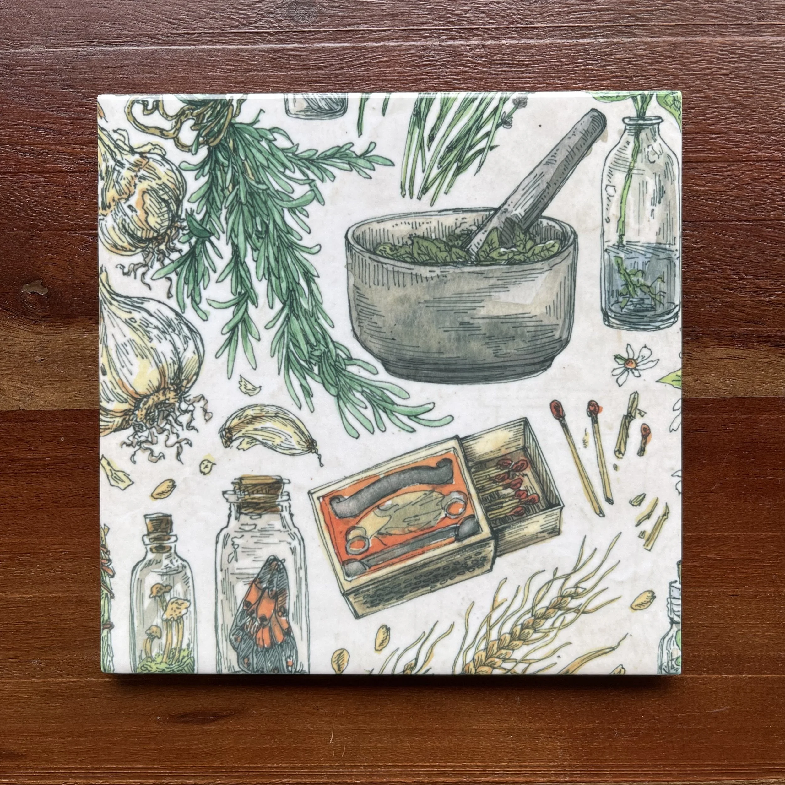 "Apothecary" Trivet