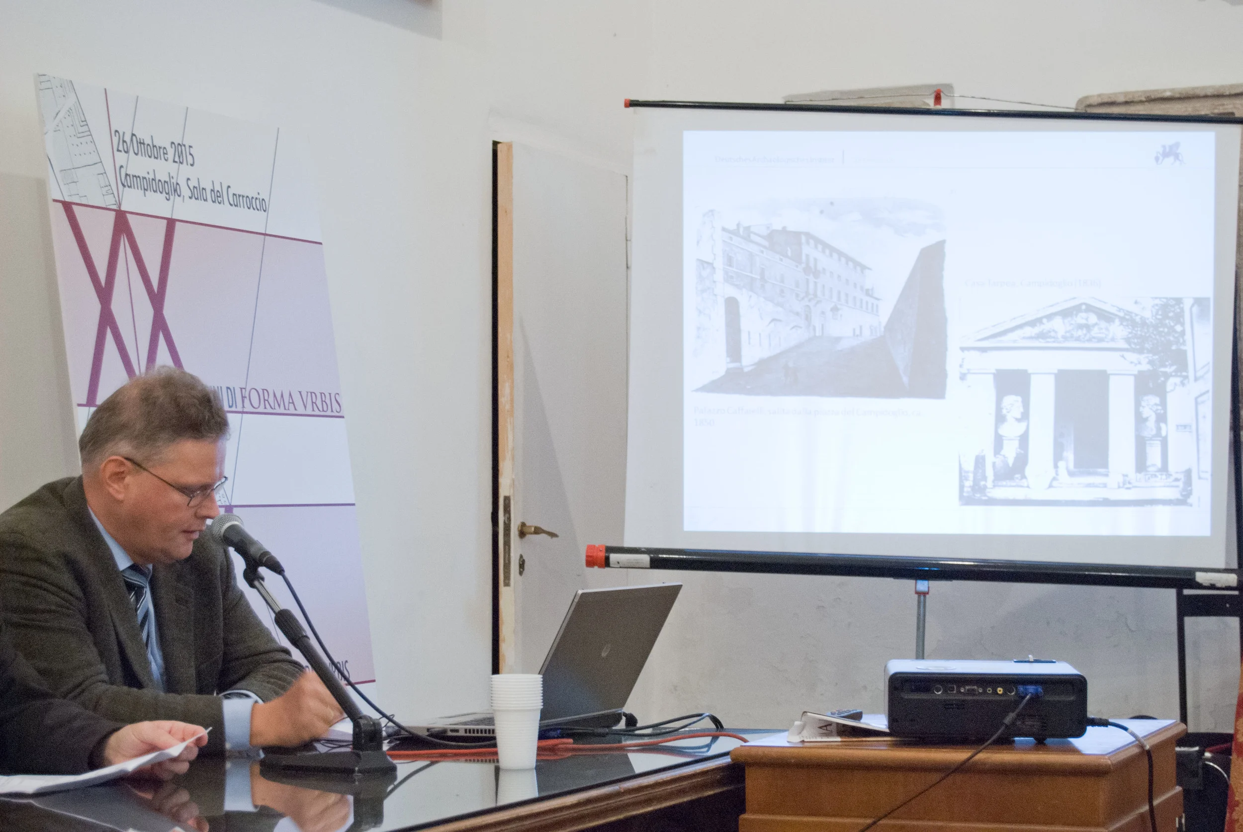 Ortwin Dally, direttore del DAI - Istituto Archeologico Germanico di Roma
