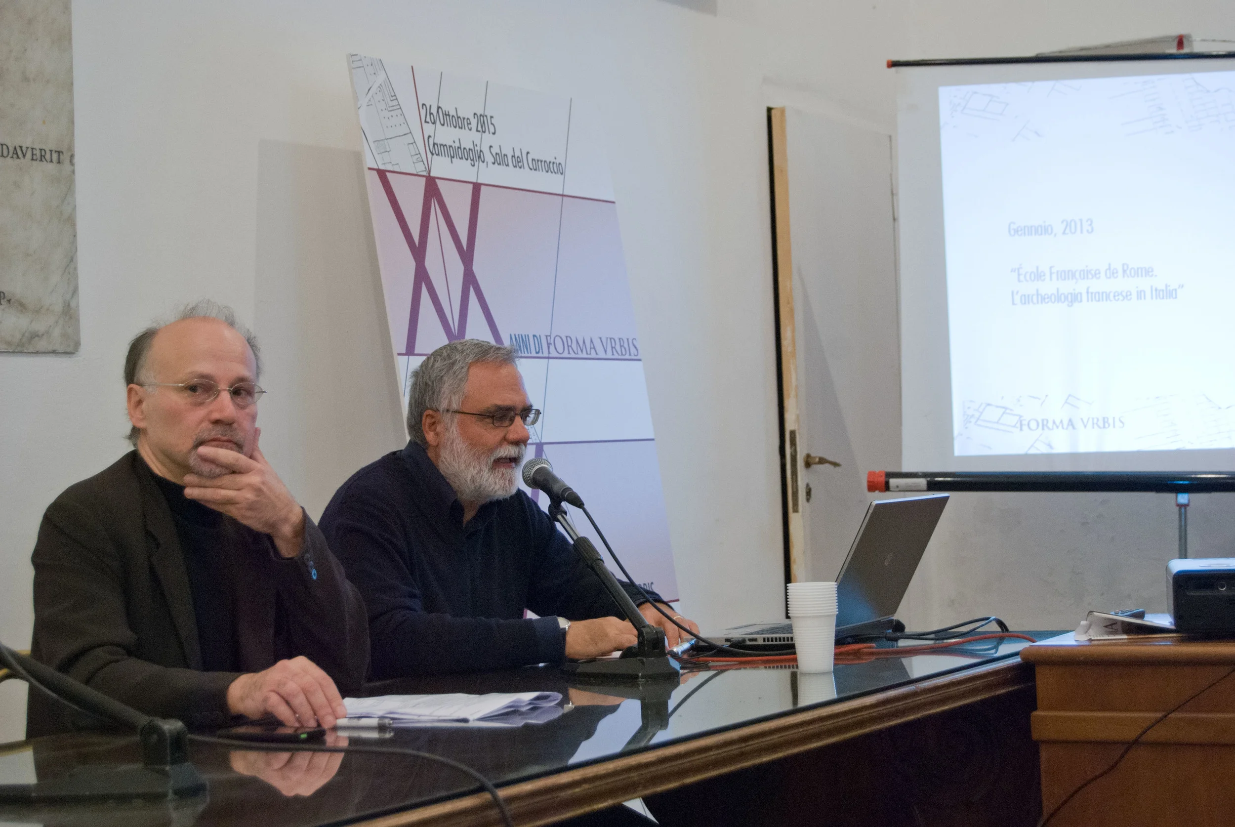 Enzo Lippolis ("Sapienza" - Università di Roma) ed Ettore Janulardo ("Sapienza" - Università di Roma)