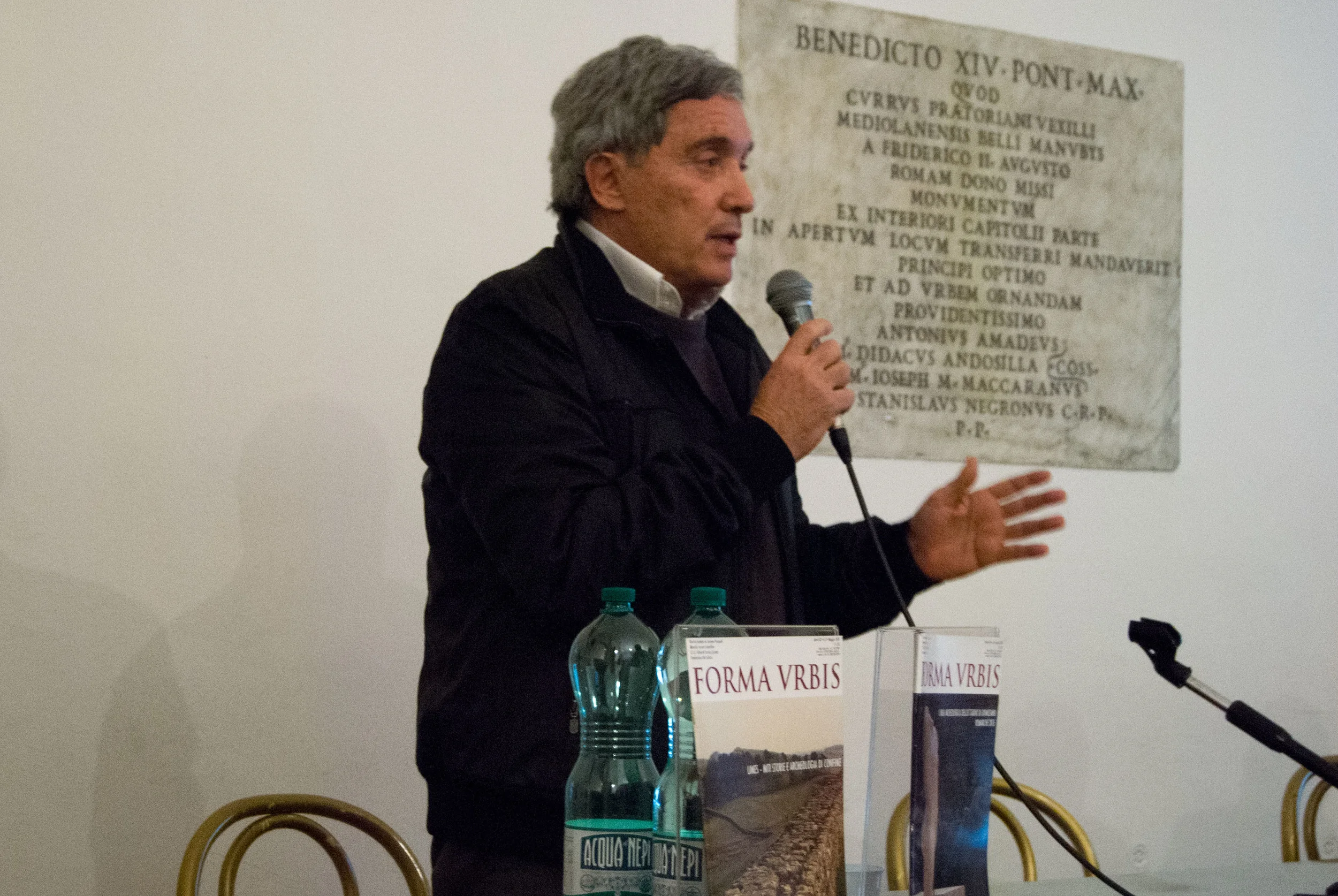 Francesco Tamburella (MKT21, società che gestisce gli spazi dello Stadio di Domiziano, sede dell'ultima edizione di RomArché)