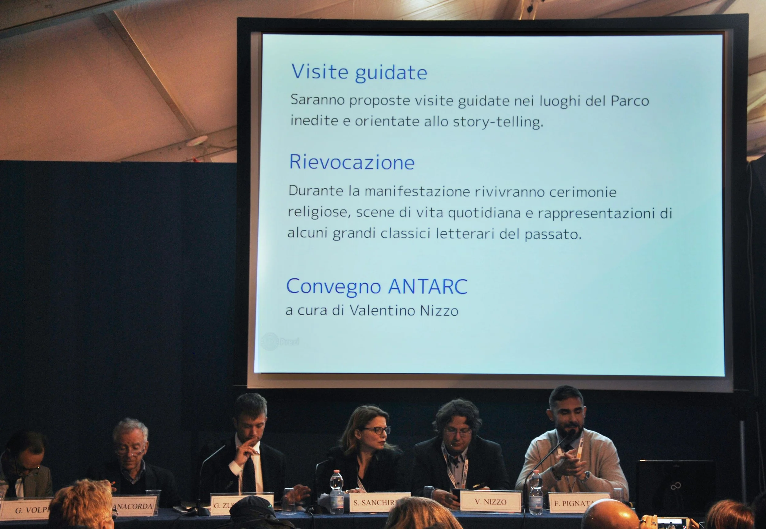 Francesco Pignataro (Fondazione Dià Cultura) presenta l'offerta di RomArché 8. parla l'archeologia.
