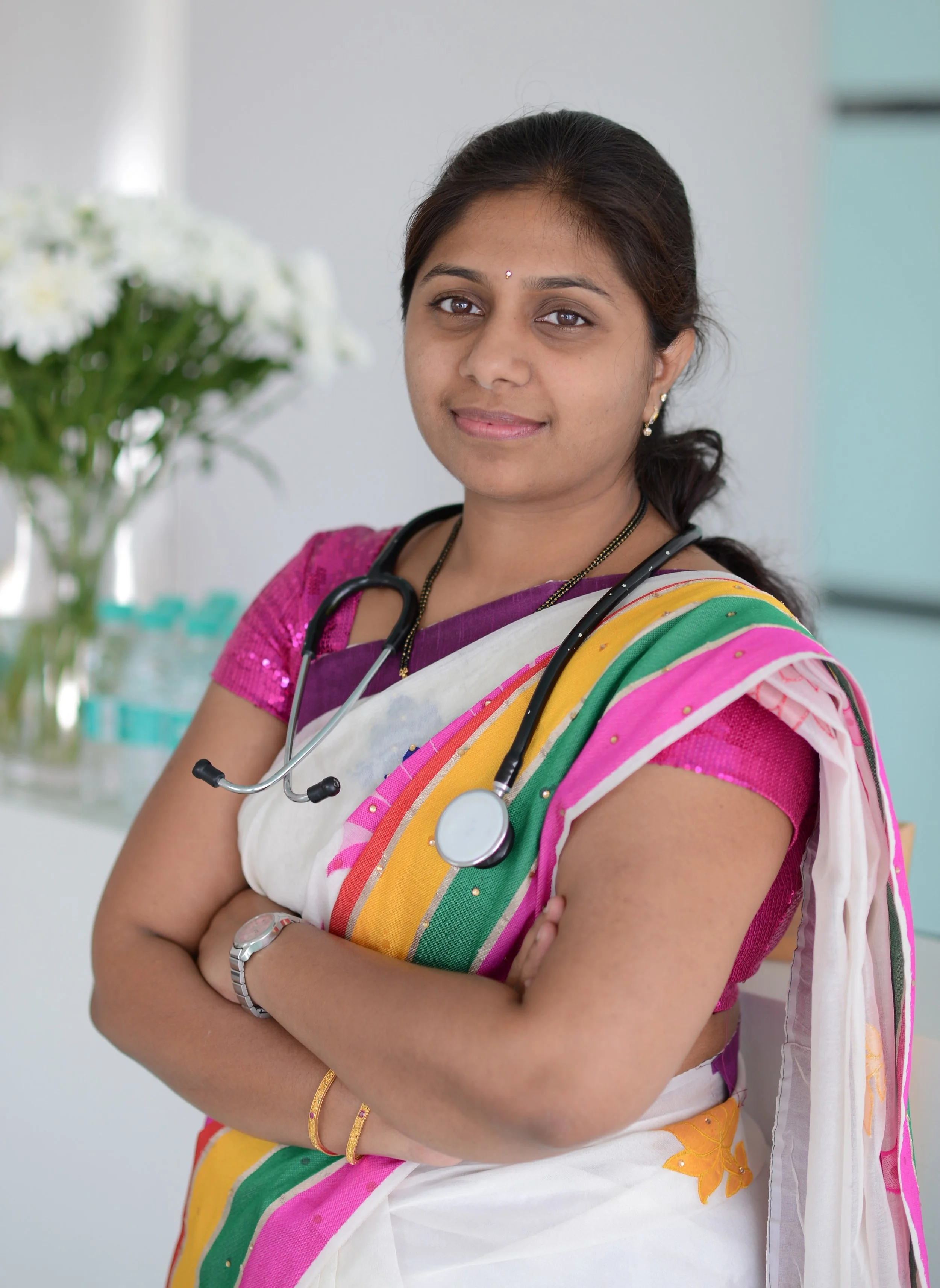 Dr. Girija Lakshmi is an Obstetrician & Gynecologist with a focus on Fertility & Preconception. She has also trained in hysteroscopy and laparoscopy. She has helped hundreds of women successfully manage symptoms of poly-cystic ovary syndrome, uterine fibroids and even menopause related issues through medical and surgical interventions. To know more or to consult Dr. Girija, please call 040-45208108. You can also write to her at contactus@thebirthplace.com or visit www.thebirthplace.com