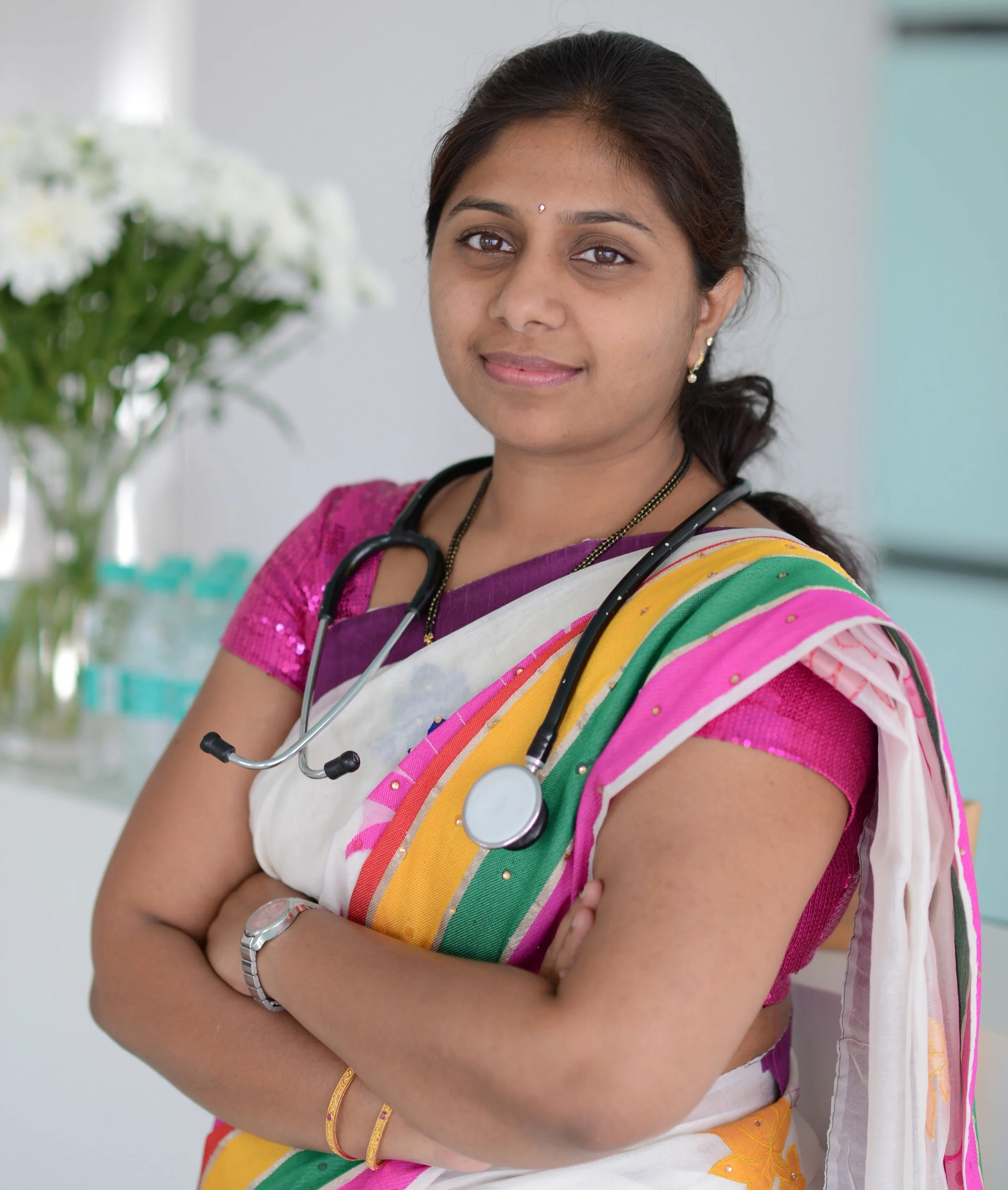 Dr. Girija Lakshmi is an Obstetrician & Gynecologist with a focus on Fertility & Preconception. She has also trained in hysteroscopy and laparoscopy. She has helped hundreds of women successfully manage symptoms of poly-cystic ovary syndrome, uterine fibroids and even menopause related issues through medical and surgical interventions. To know more or to consult Dr. Girija, please call 040-45208108. You can also write to her at contactus@thebirthplace.com or visit www.thebirthplace.com